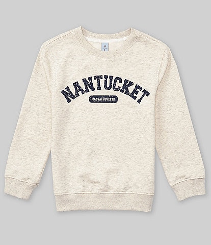 Class Club Big Boys 8-20 Long Sleeve Nantucket Sweatshirt