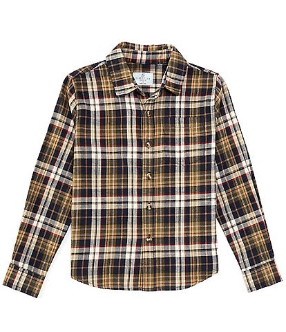 Class Club Big Boys 8-20 Plaid Sport Shirt