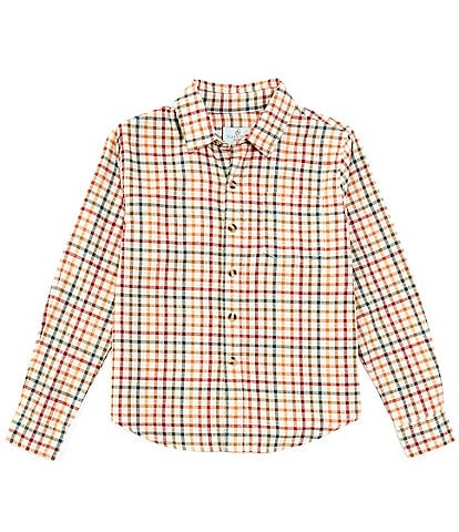 Class Club Big Boys 8-20 Plaid Sport Shirt