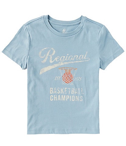 Class Club Big Boys 8-20 Short Sleeve Basketball Champs Graphic T-Shirt