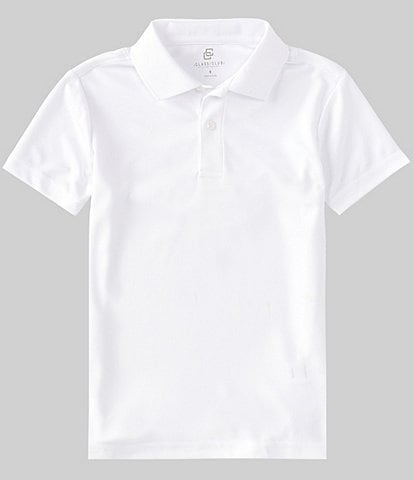 Class Club Big Boys 8-20 Short Sleeve Pique Polo Shirt