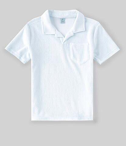 Class Club Big Boys 8-20 Terry Short Sleeve Polo Shirt