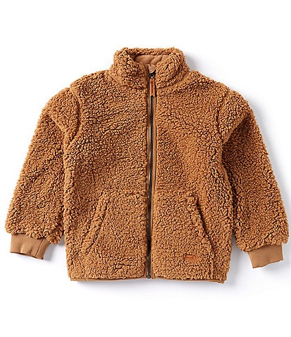 Class Club Big Boys 8-20 Zip Front Teddy Jacket