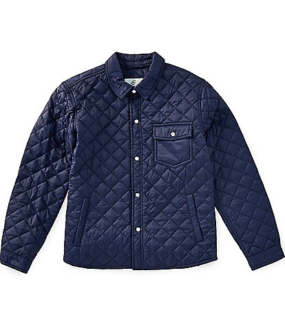 Class Club Big Boys Quilted Snap Front Shacket