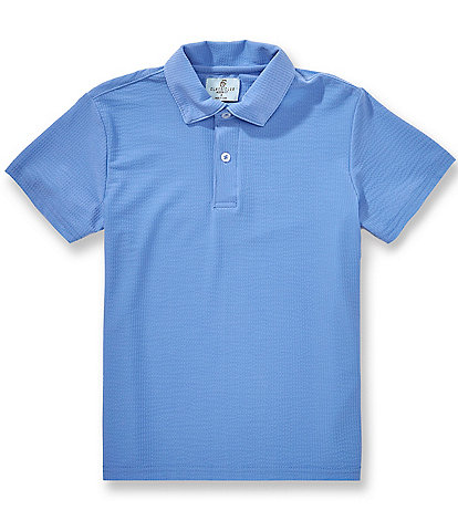 Class Club Big Boys Seersucker Short Sleeve Polo