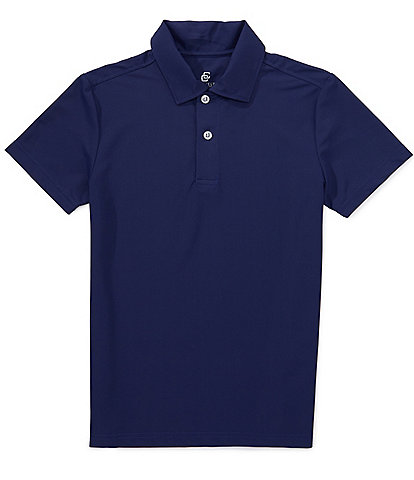 Class Club Big Boys Silky Touch Short-Sleeve Polo