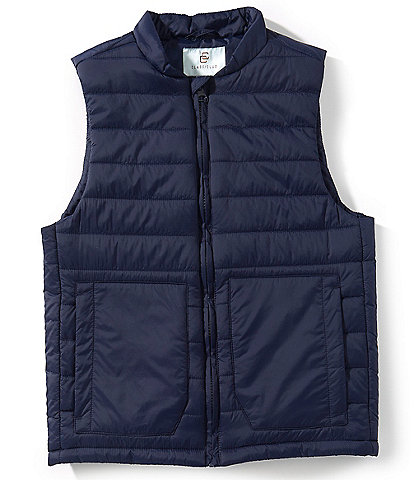 Class Club Big Boys Zip Front Puffer Vest