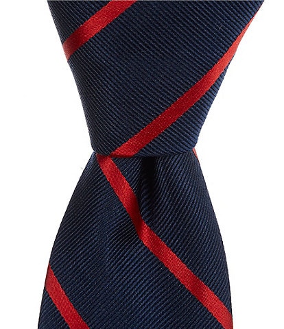 Class Club Boys 50#double; Bias Stripe Tie