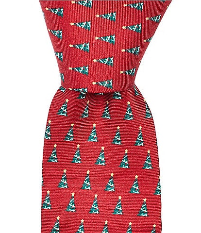 Class Club Boys Christmas Tree Pattern 50#double; Tie