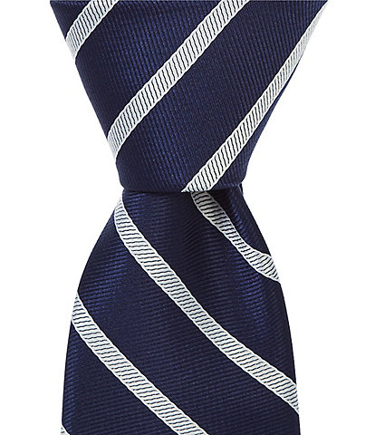 Class Club Boys Diagonal Stripe 50#double; Tie