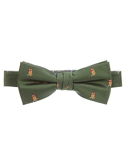 Class Club Boys Owl Embroidered Bow Tie