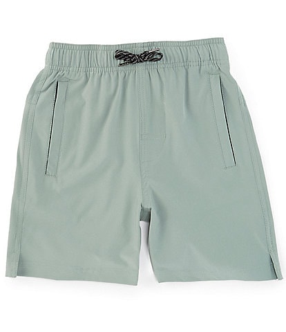 Class Club Kinetic Big Boys 8-20 Pull-On Lined Sidevent Performance Shorts