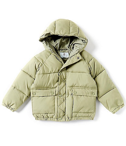 Class Club Little Boys 2T-7 Long Sleeve Hooded Puffer Jacket