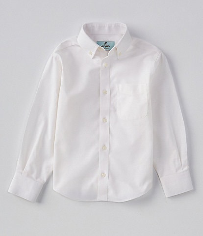 Class Club Little Boys 2T-7 Long Sleeve Oxford Shirt