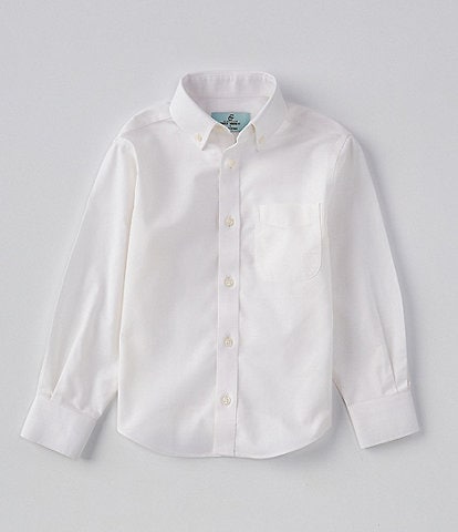 Class Club Little Boys 2T-7 Long Sleeve Oxford Shirt