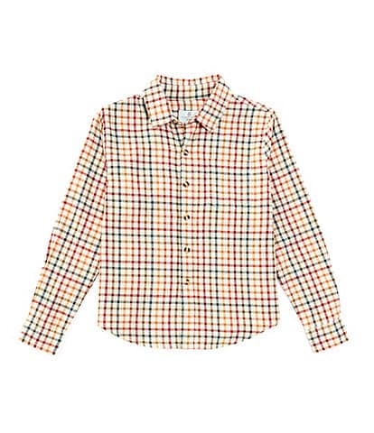 Class Club Little Boys 2T-7 Plaid Sport Shirt