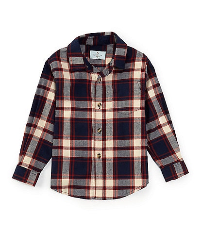 Class Club Little Boys 2T-7 Plaid Sport Shirt