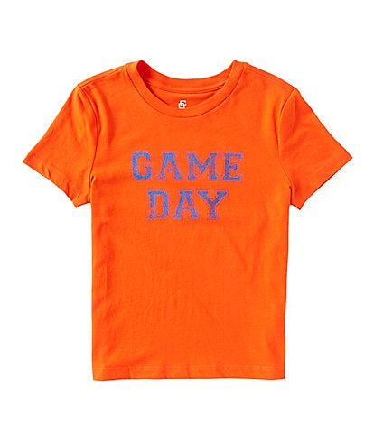 Class Club Little Boys 2T-7 Short Sleeve Game Day Graphic T-Shirt
