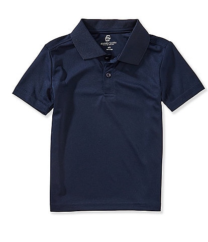 Class Club Little Boys Short Sleeve Pique Polo Shirt