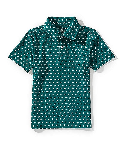 Class Club Little Boys Flying Duck Synthetic Polo Shirt