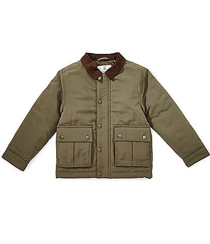 Class Club Little Boys Twill Barn Coat