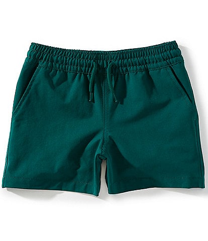 Class Club Little Boys Twill Synthetic Pull-On Shorts