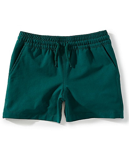 Class Club Little Boys Twill Synthetic Pull-On Shorts