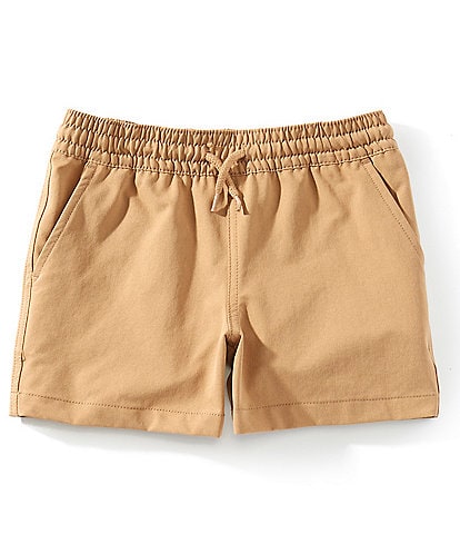 Class Club Little Boys Twill Synthetic Pull-On Shorts