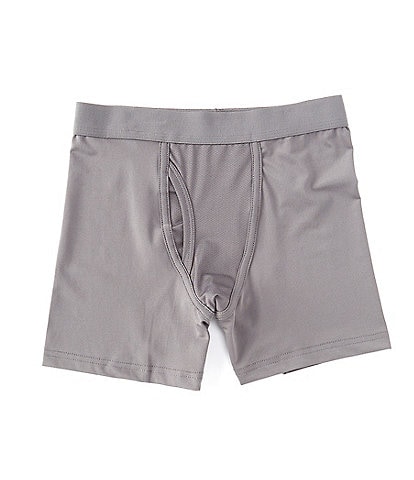 Class Club Little/Big Boys 6-20 Solid Synthetic Boxer Briefs