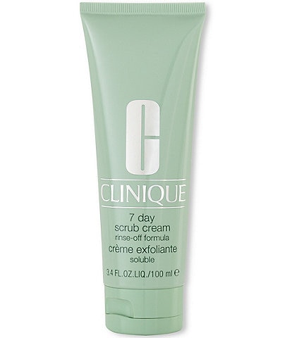 Clinique 7 Day Face Scrub Cream Rinse-Off Formula