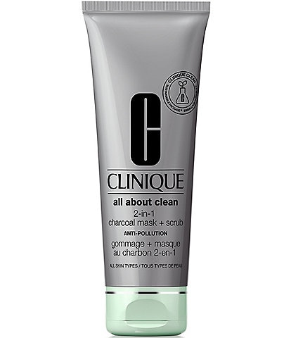 Clinique All About Clean™ 2-in-1 Charcoal Face Mask + Scrub
