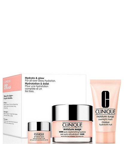 Clinique Hydrate + Glow Skincare Set