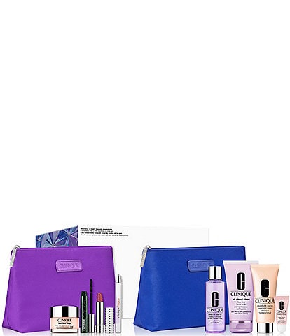 Clinique Morning + Night Beauty Essentials $52.20 with any Clinique Purchase