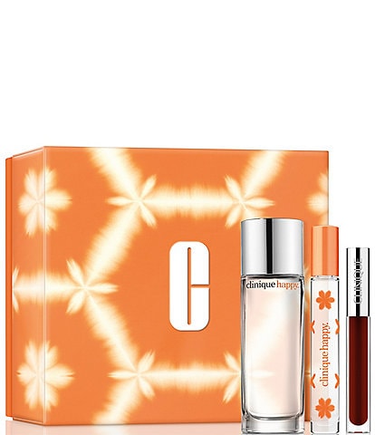 Clinique Perfectly Happy Fragrance + Lip Gloss Gift Set