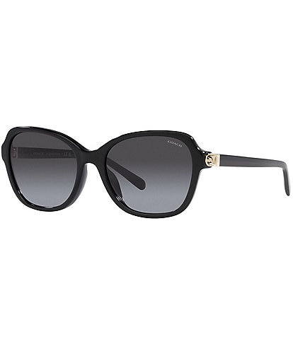 COACH Women's 56mm Cat Eye Sunglasses