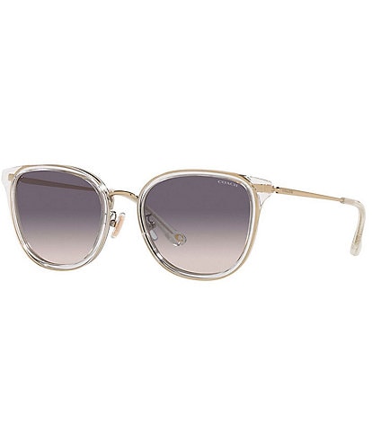 COACH 0HC7135 54mm Gradient Square Sunglasses