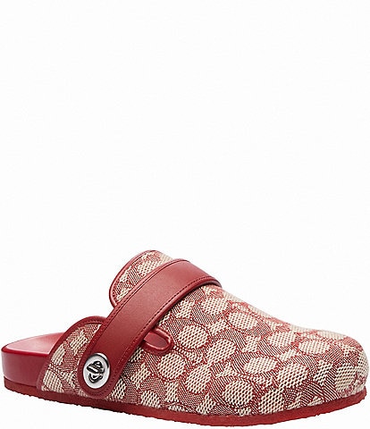 COACH Blake Jacquard Clogs