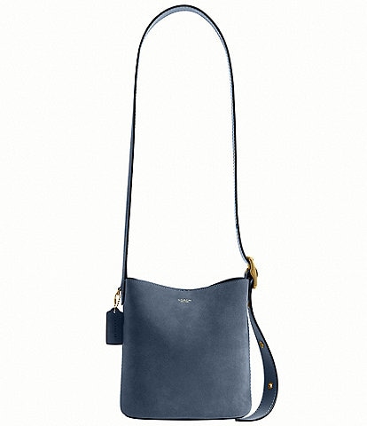 COACH Bleecker 21 Suede Bucket Bag