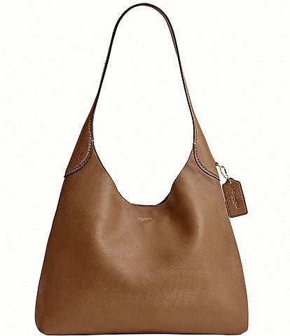 COACH Brooklyn 34 Loved Leather Shoulder Bag