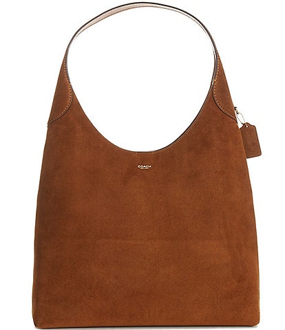 COACH Brooklyn 39 Suede Shoulder Bag