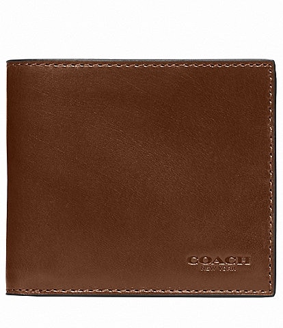 COACH Buff Double Billfold Wallet