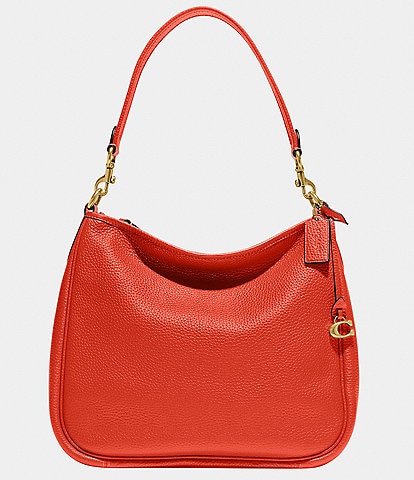 COACH Cary Pebbled Leather Shoulder Bag