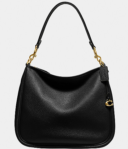 COACH Cary Pebbled Leather Shoulder Bag