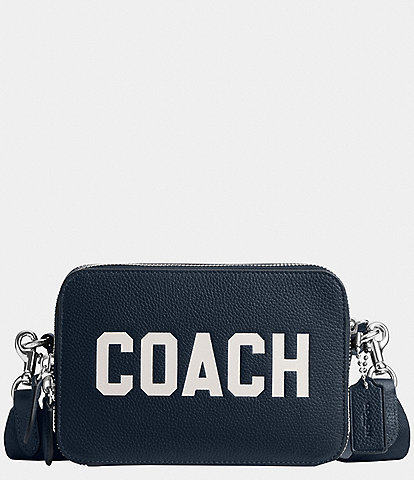 COACH Charter Polished Pebble Leather Crossbody Bag