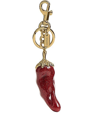 COACH Chili Pepper Bag Charm