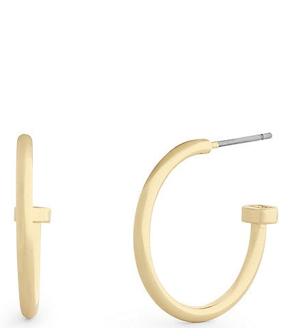 COACH Classic Hoop Earrings
