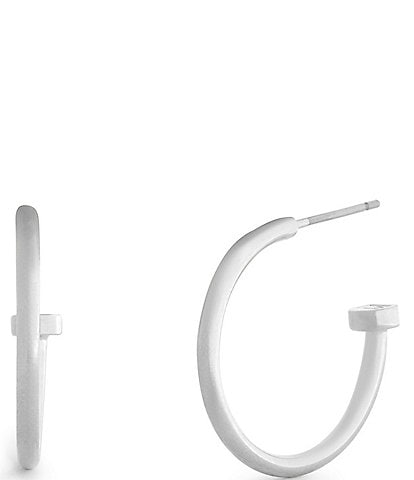 COACH Classic Hoop Earrings