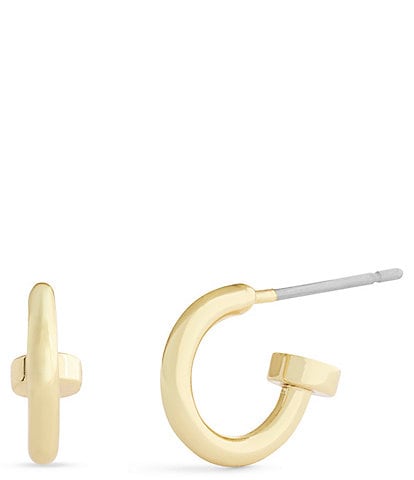 COACH Classic Mini Huggie Hoop Earrings