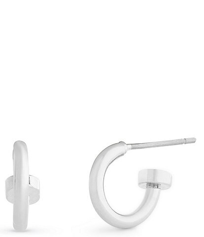 COACH Classic Mini Huggie Hoop Earrings
