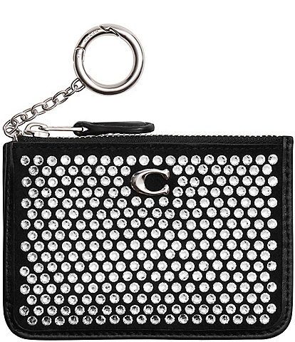 COACH Essential Mini ID Card Case with Crystals